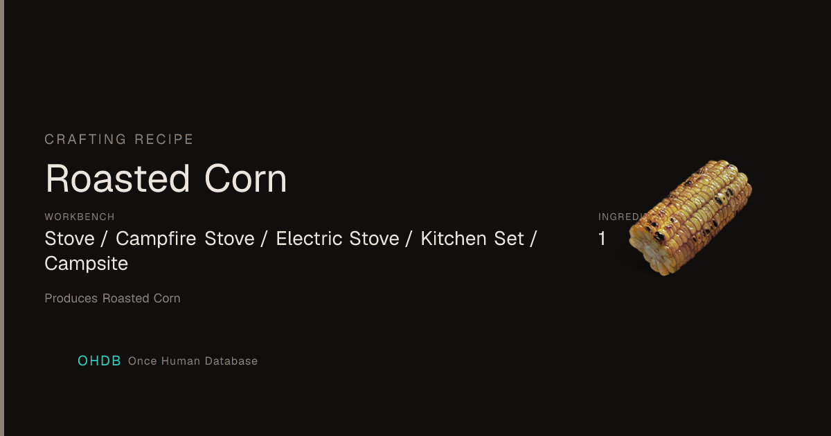 Roasted Corn