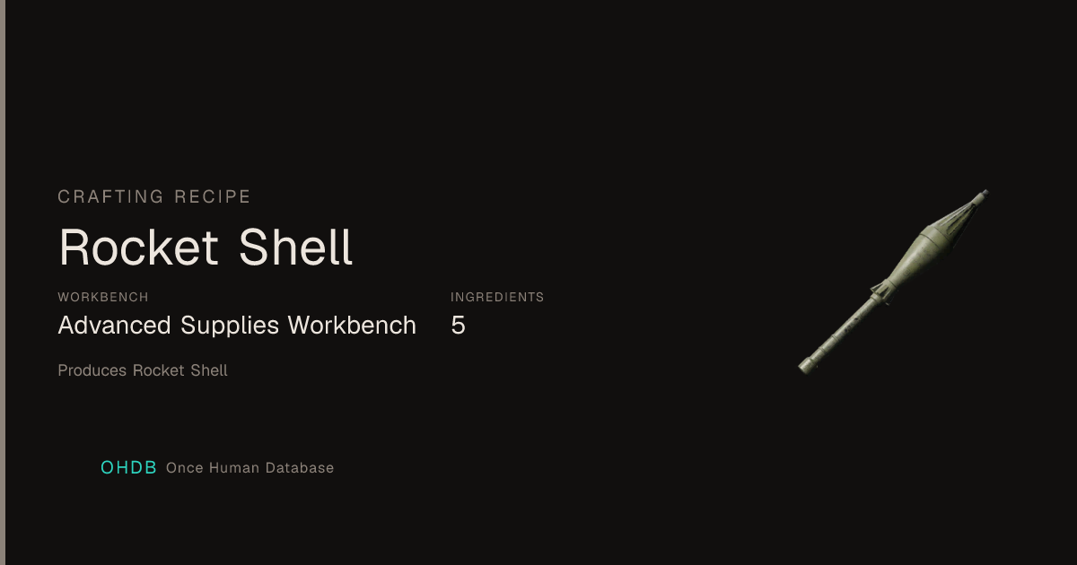 Rocket Shell