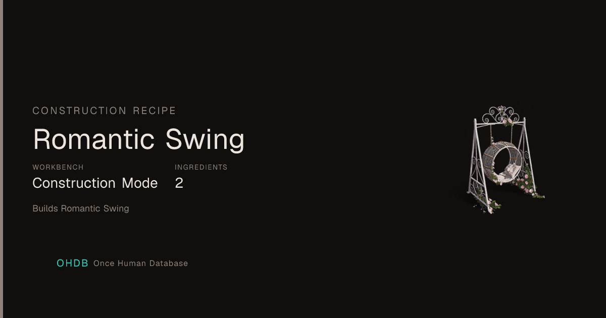 Romantic Swing