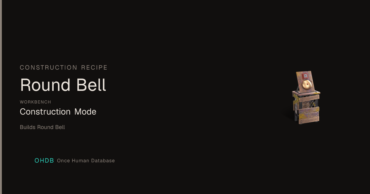 Round Bell