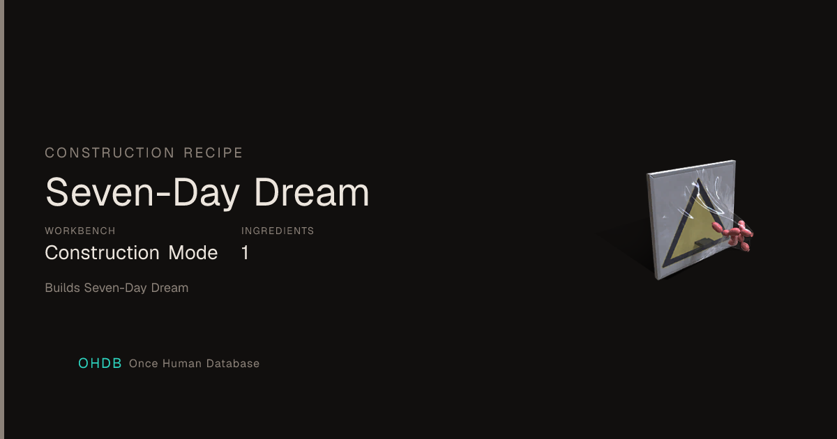 Seven-Day Dream