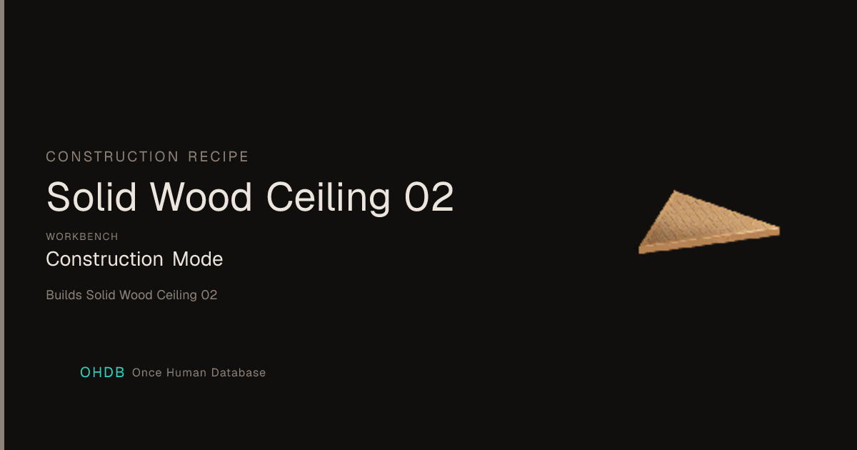 Solid Wood Ceiling 02