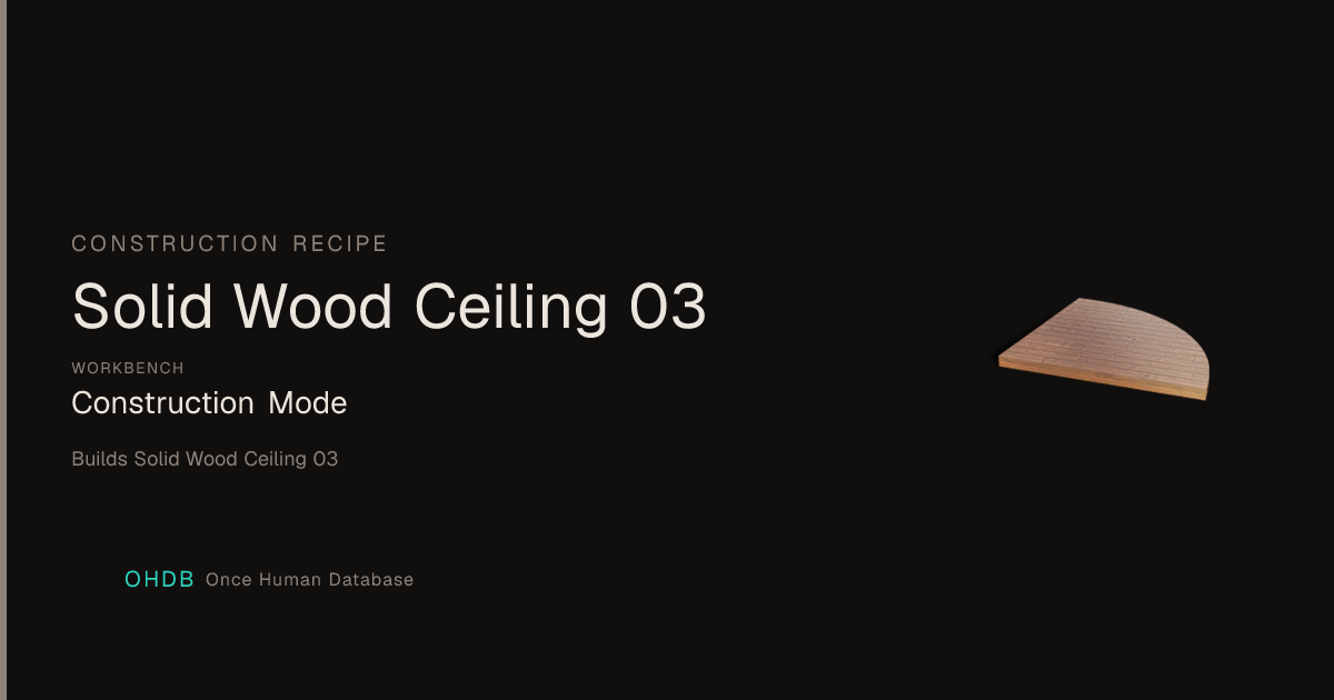 Solid Wood Ceiling 03