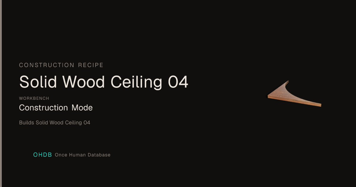 Solid Wood Ceiling 04