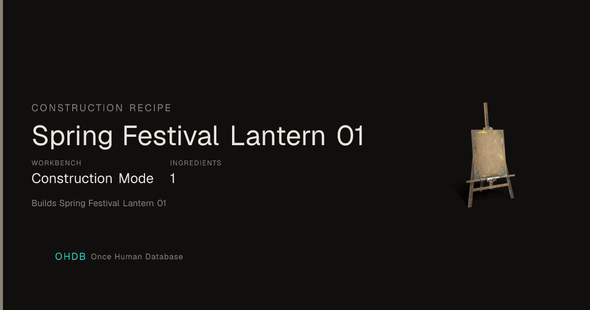 Spring Festival Lantern 01