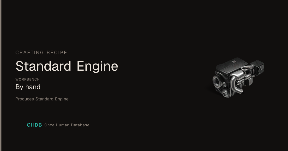 Standard Engine