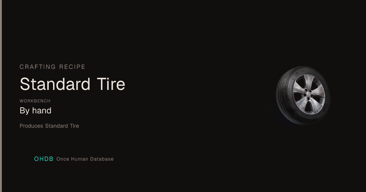 Standard Tire