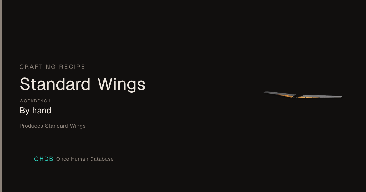 Standard Wings