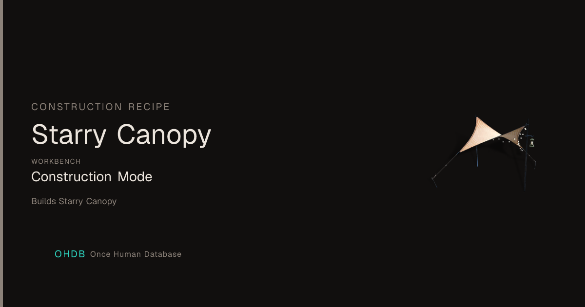 Starry Canopy