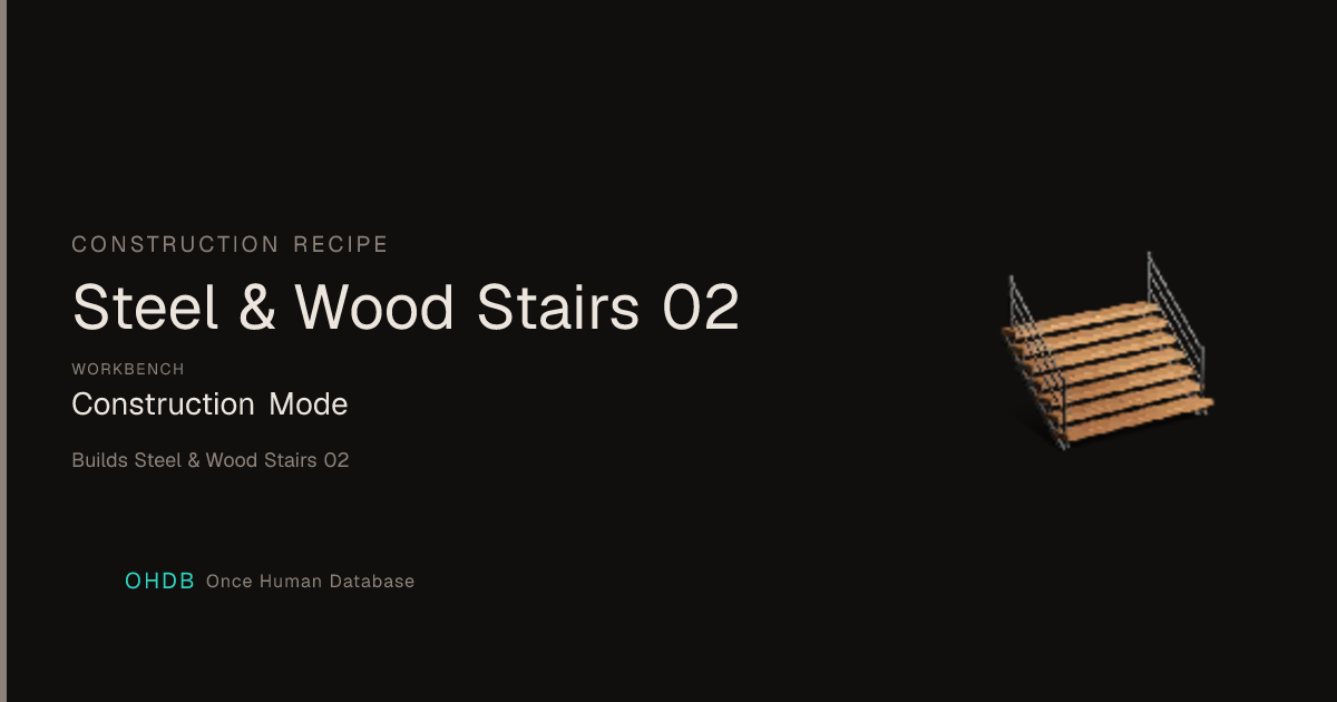 Steel & Wood Stairs 02