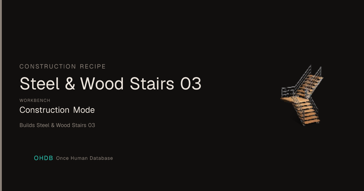 Steel & Wood Stairs 03