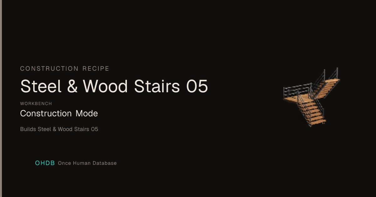 Steel & Wood Stairs 05
