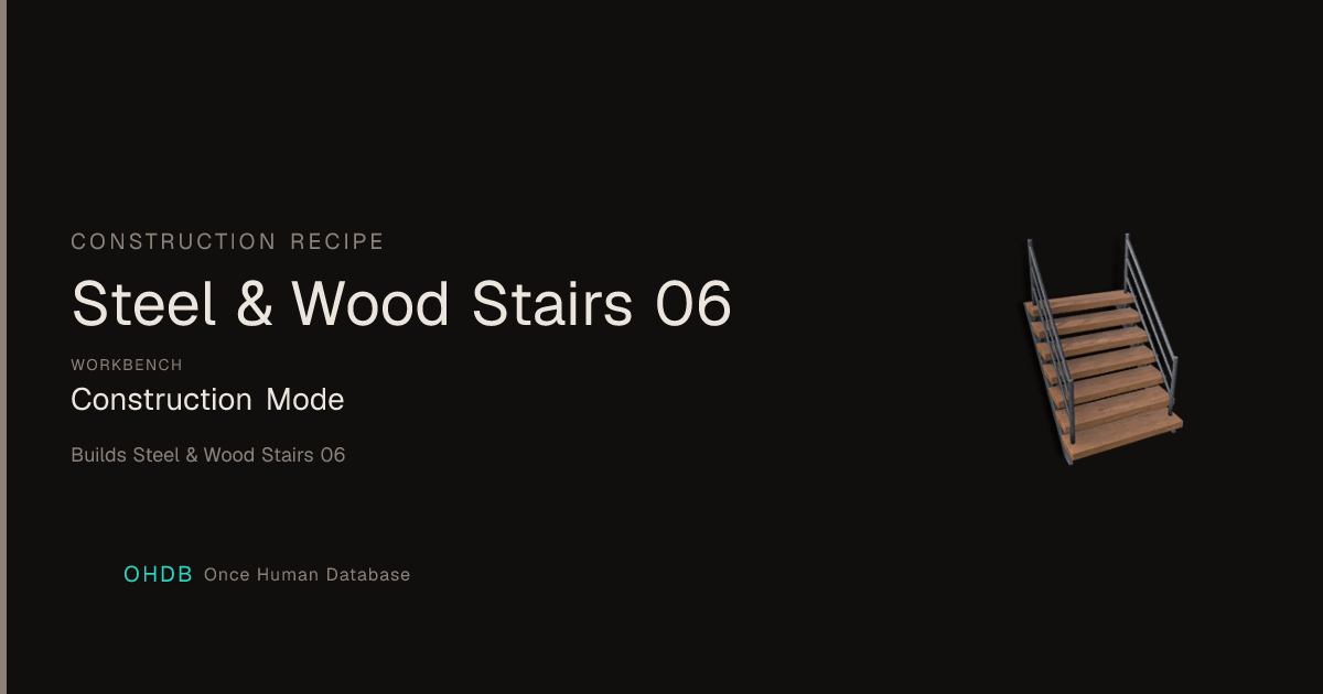 Steel & Wood Stairs 06