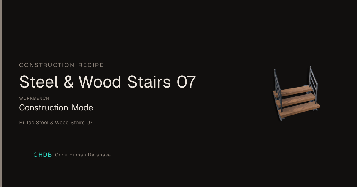 Steel & Wood Stairs 07