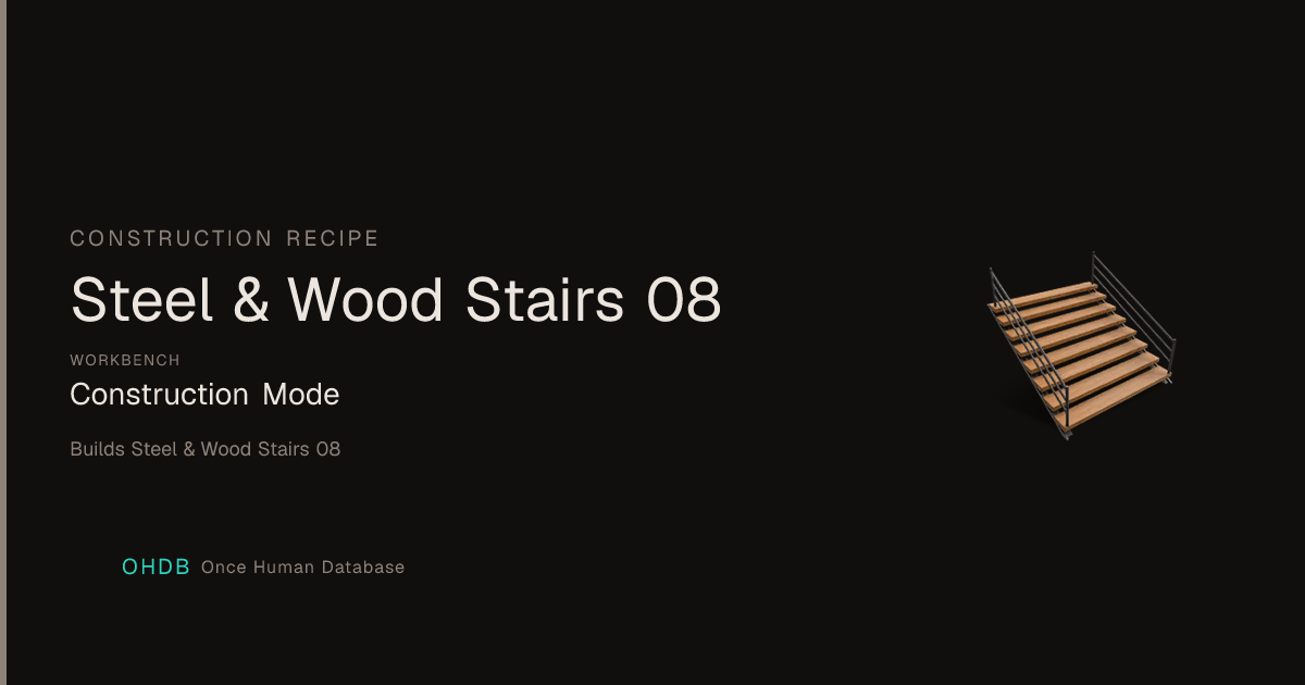 Steel & Wood Stairs 08