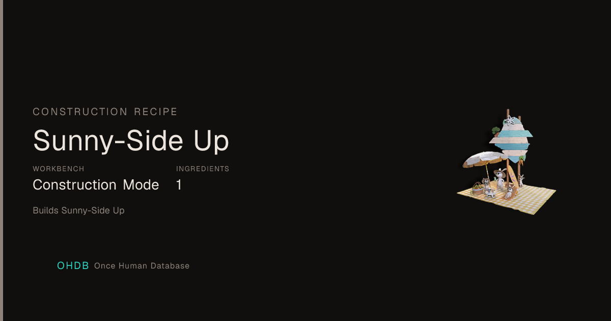 Sunny-Side Up