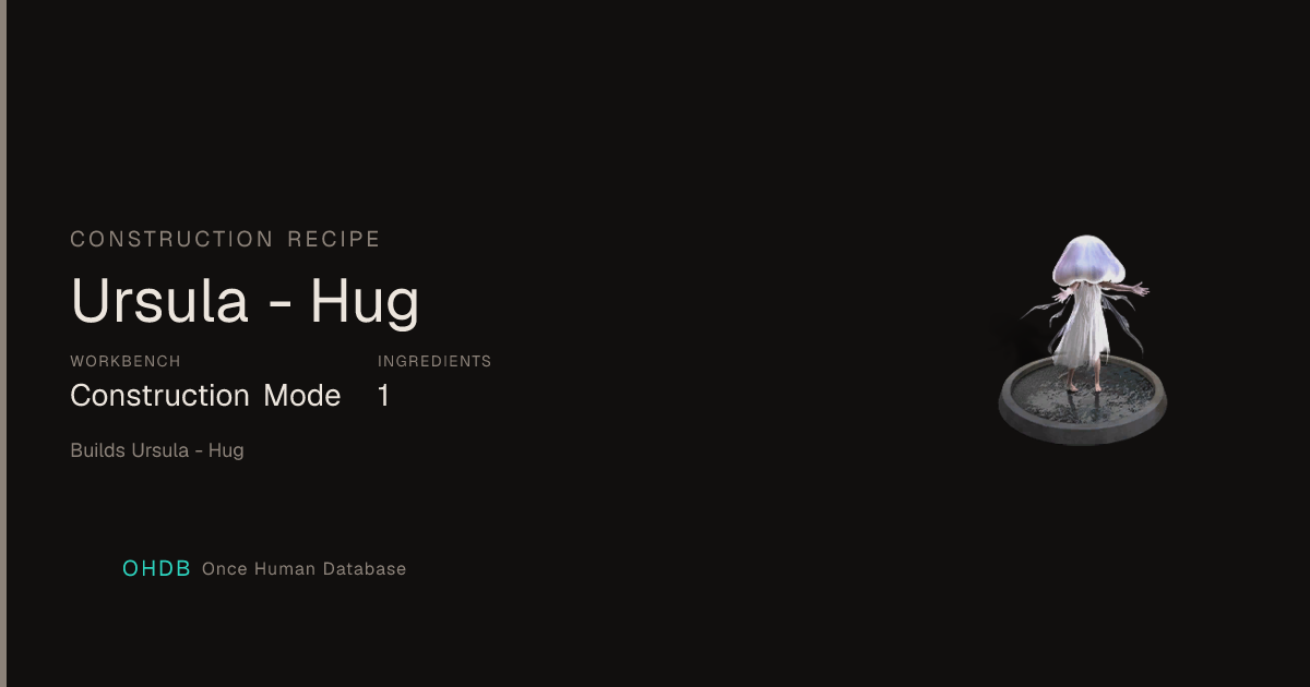 Ursula - Hug