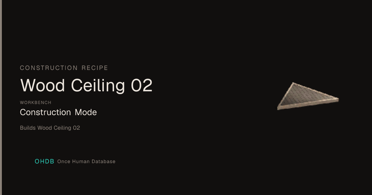 Wood Ceiling 02