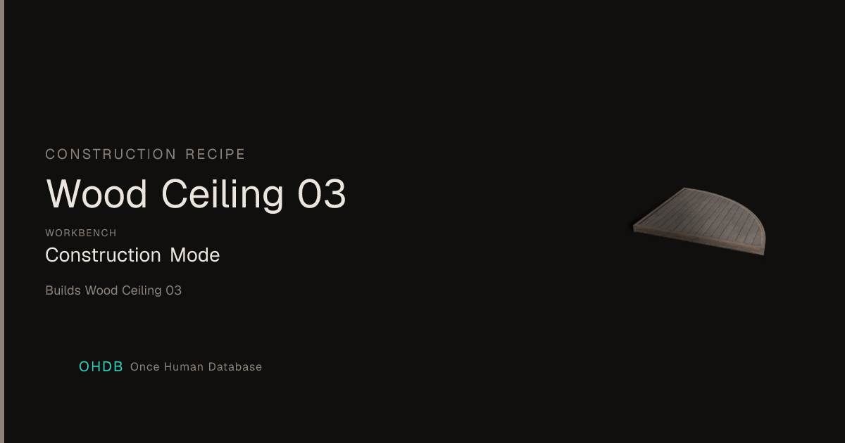 Wood Ceiling 03