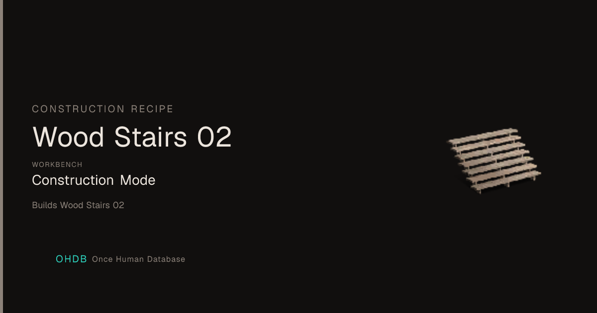 Wood Stairs 02