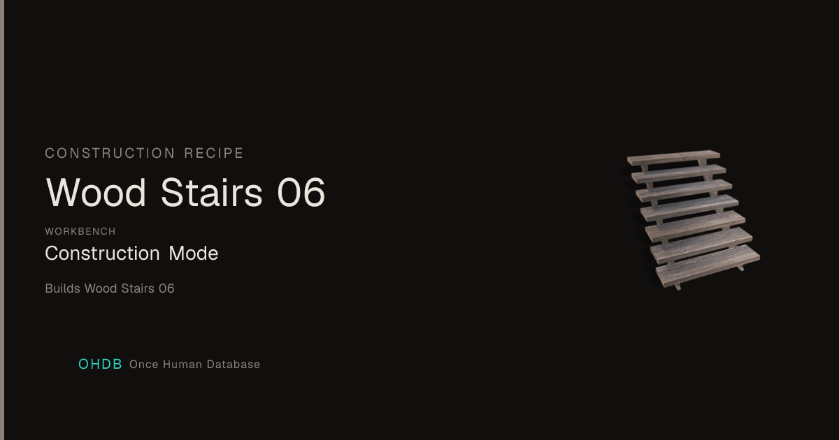 Wood Stairs 06